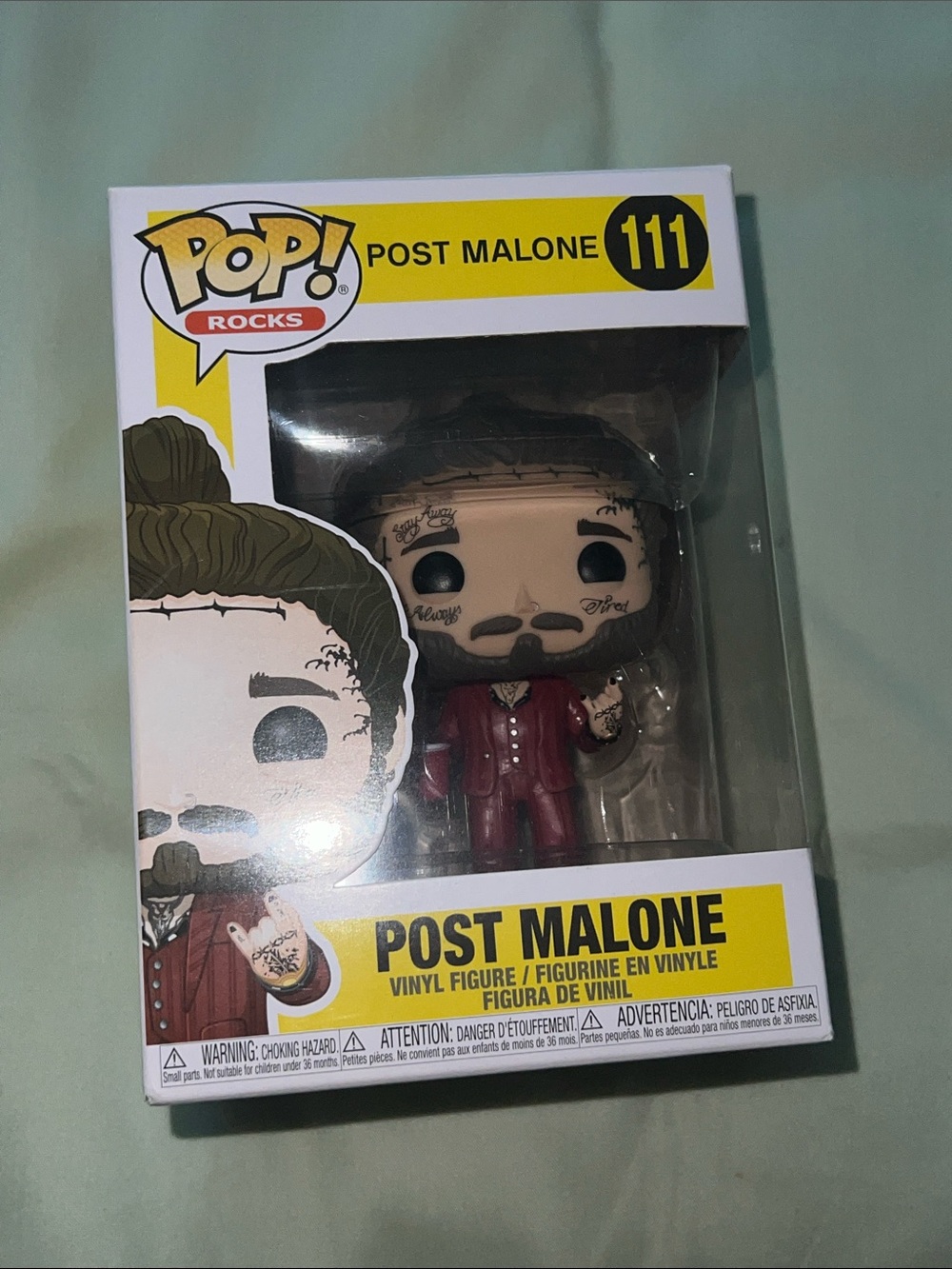 Funko Post Malone Pop! Rocks Vinyl Figure - Red Suit